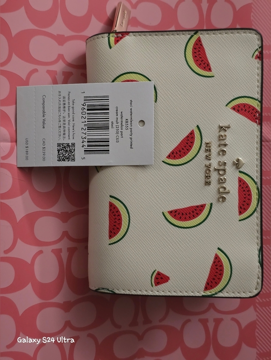 kate spade Handbags - Kate Spade NY Staci Watermelon Party Bifold Wallet NWT